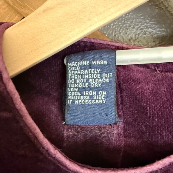 Vintage Gap kids  girls jumpsuit dress purple size small - Picture 3 of 4